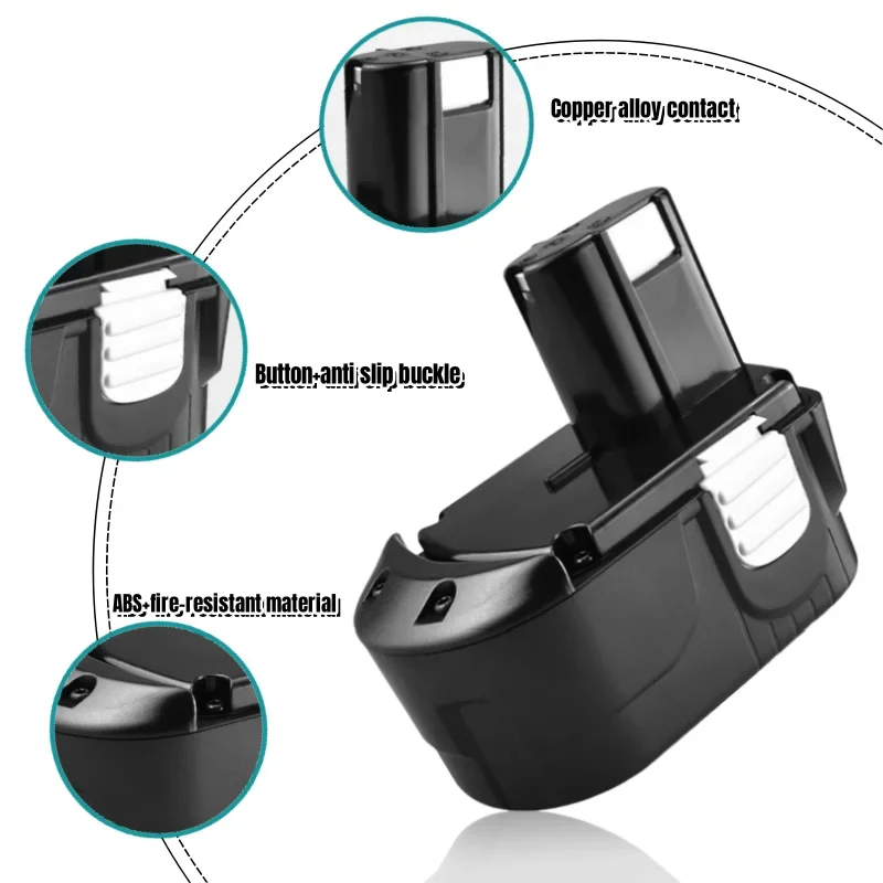 Аккумулятор Hitachi 18 В 9800 мАч черный Ni-MH