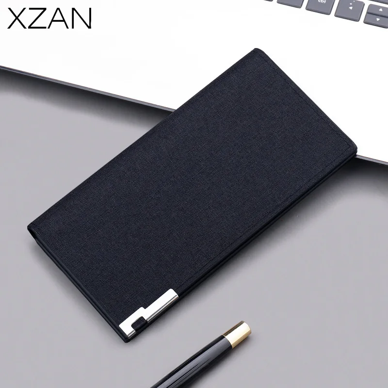 

Canvas Wallet Men Solid Color Purse Slim Money Bag Male Business Card Holder Wallet Case 12 Bits + 2 Big Position + 1 Photo Bits
