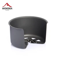 widesea camping gas stove wind shield outdoor burner screen wind guard portable gasonline windproof cooking set survial