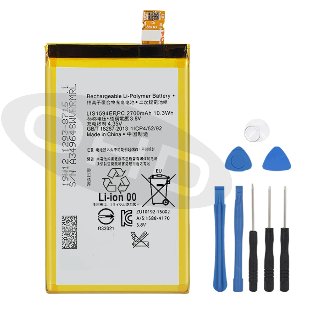 

Оригинальный запасной аккумулятор для SONY Xperia Z5C Z5 mini E5823 z5 compact LIS1594ERPC, оригинальный аккумулятор для телефона 2700 мАч