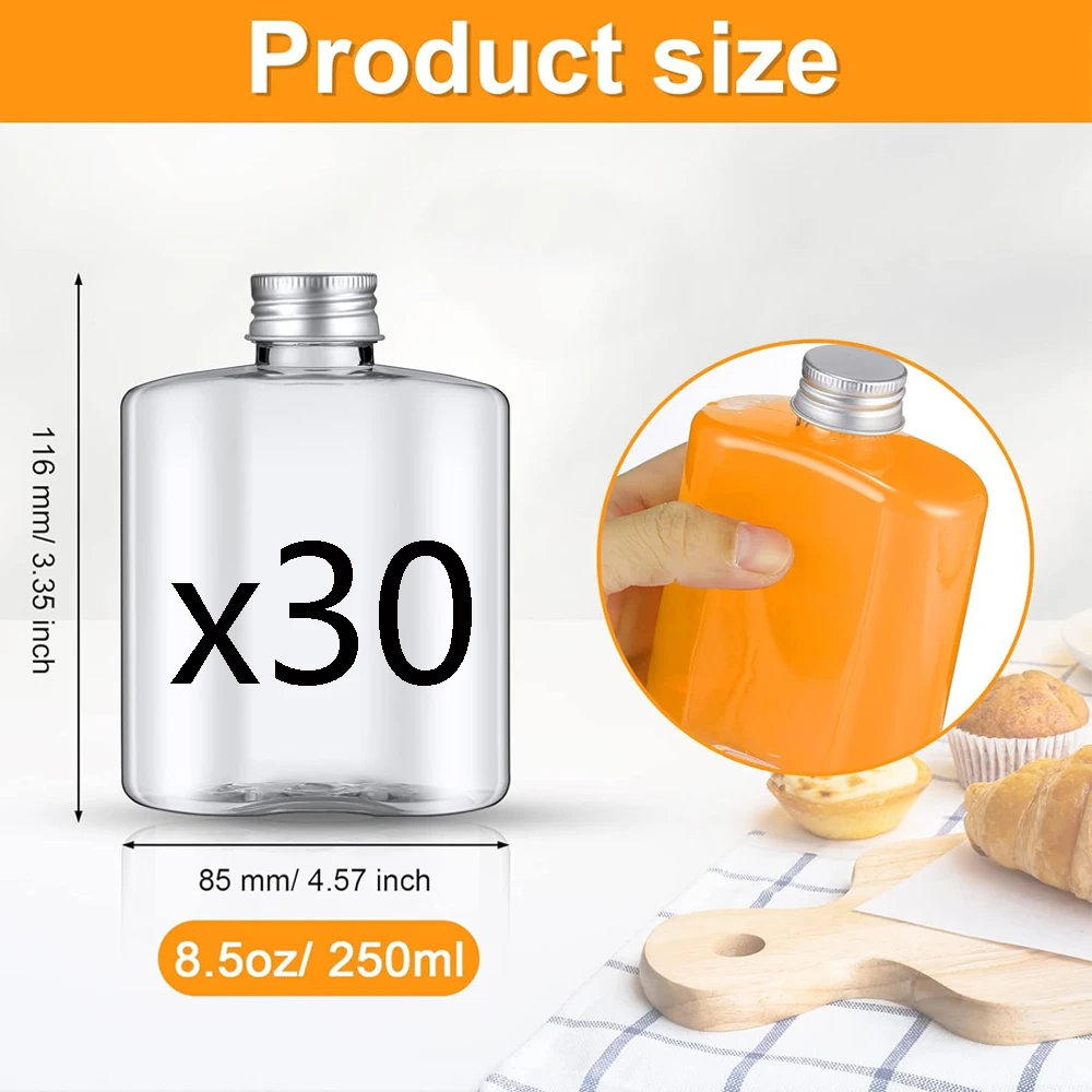 EliteHMX пластиковые бутылки для сока 250 мл