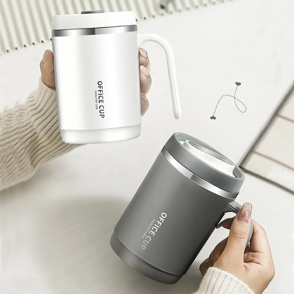 

Simple Portable Outdoor Straw Termico Mug Water Bottle With Cover Coffee Cup