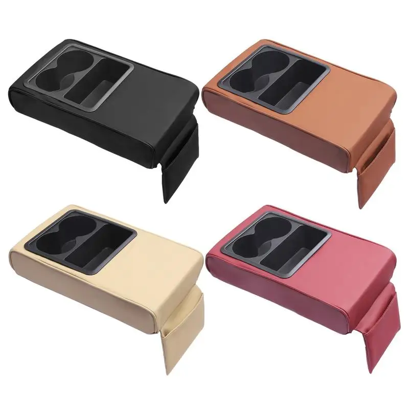 Чехлы на автомобильные консоли Удобный коврик из искусственной кожи для