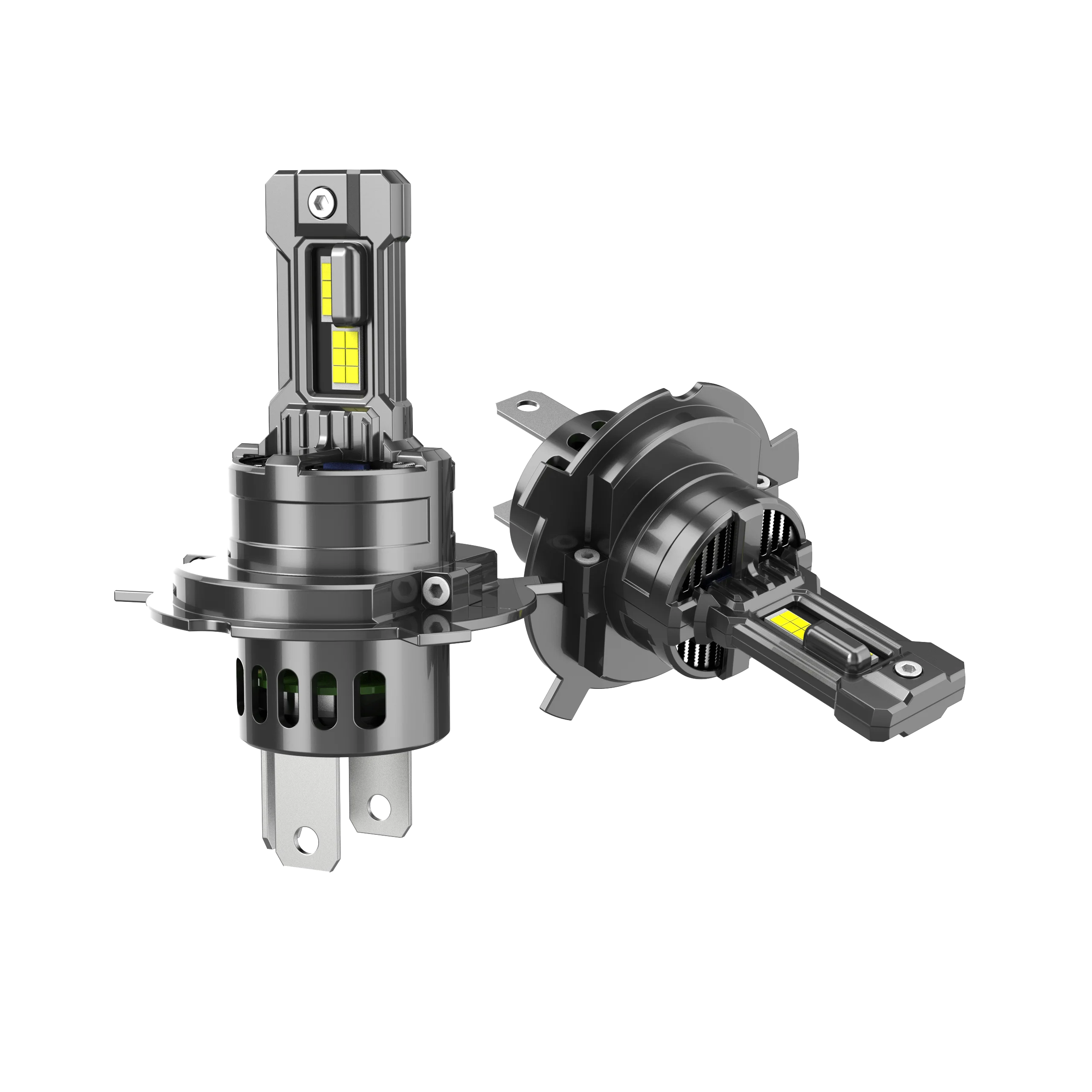 

H4 CANBUS 1000W LED Лампа Для Фар Автомобиля И Мотоцикла, Сверхъяркая, Plug And Play, С Вентилятором, 6000K