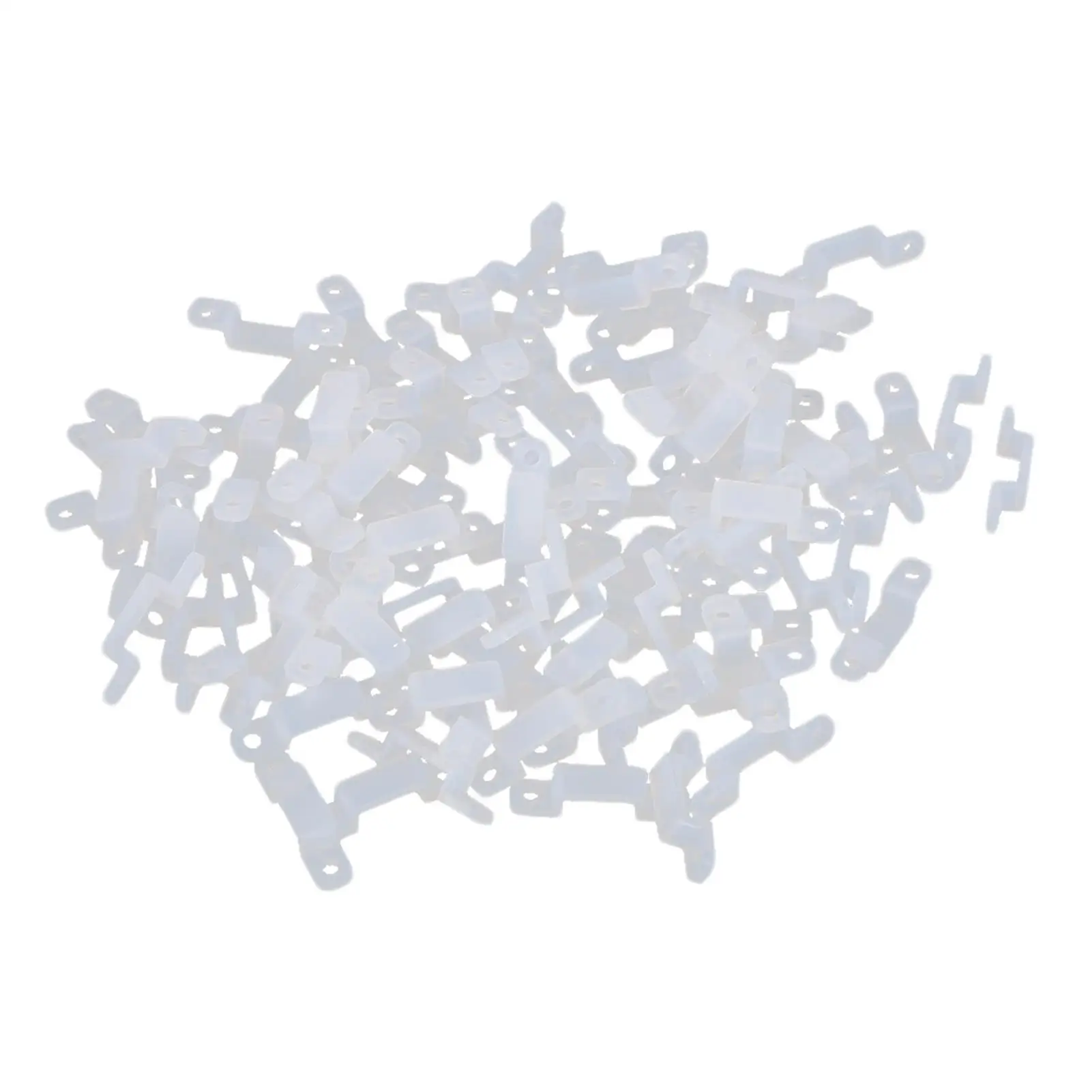 100 шт. водонепроницаемые силиконовые зажимы для держателей светодиодных