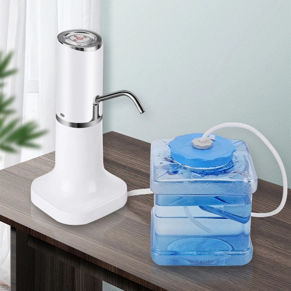 

Water Dispenser Portable Water Pump Mini Barreled Water Electric Pump USB Rechargeable Electric Bottled Drinking Bottle Switch
