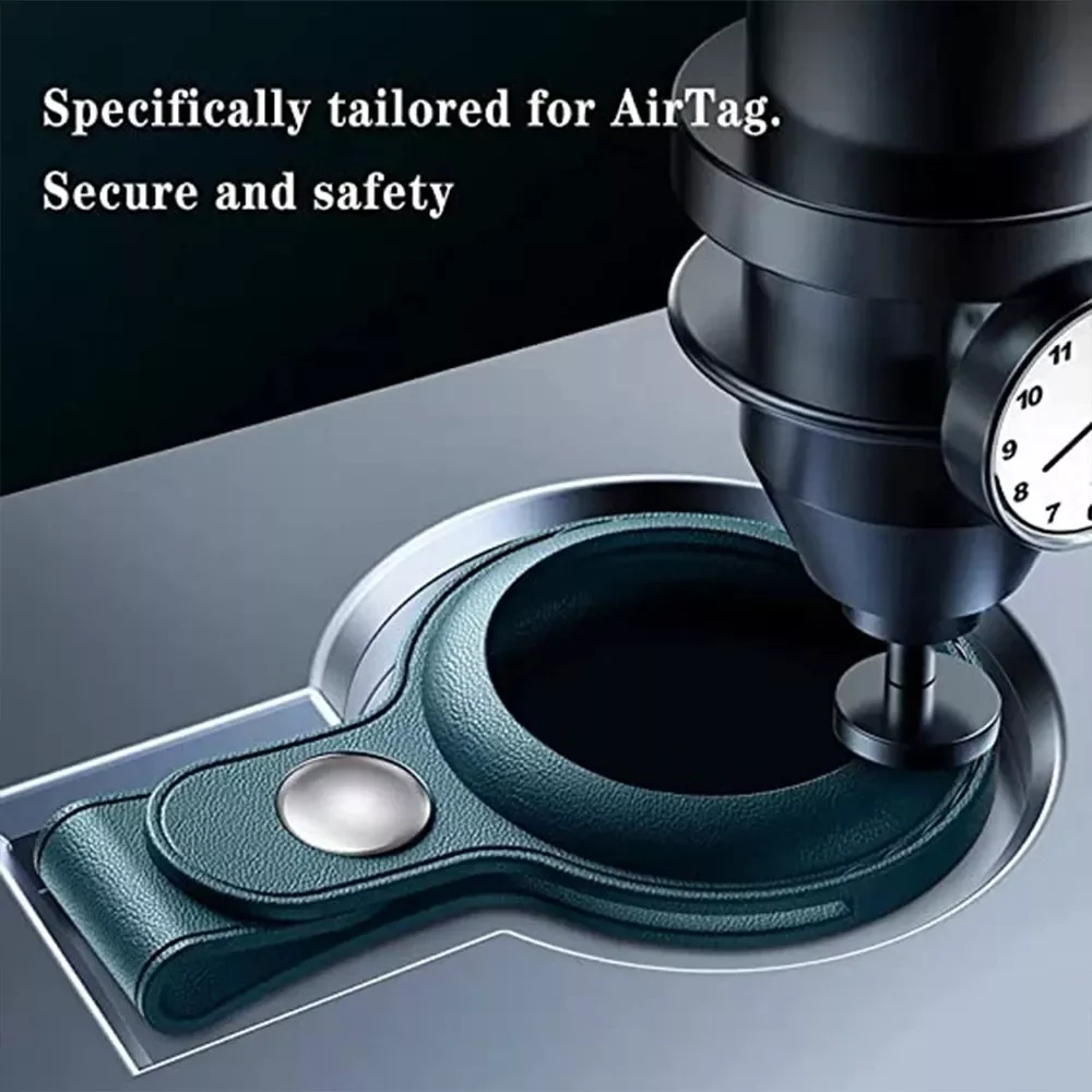 

Для этикеток Apple, кожаный защитный брелок для Airtag, трекер, локатор, устройство, защита от потери для airtag, ярлык