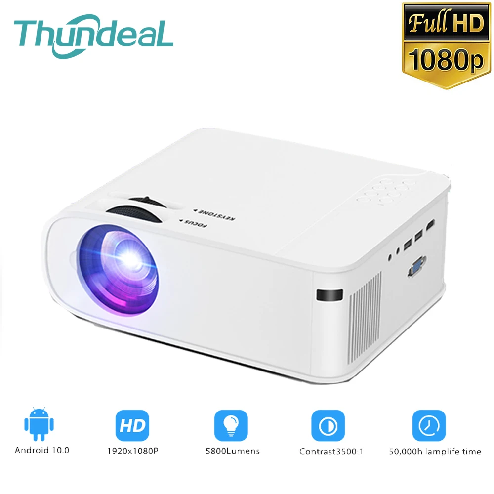 

Проектор ThundeaL TD93, Wi-Fi, Full HD, 1080P, Android