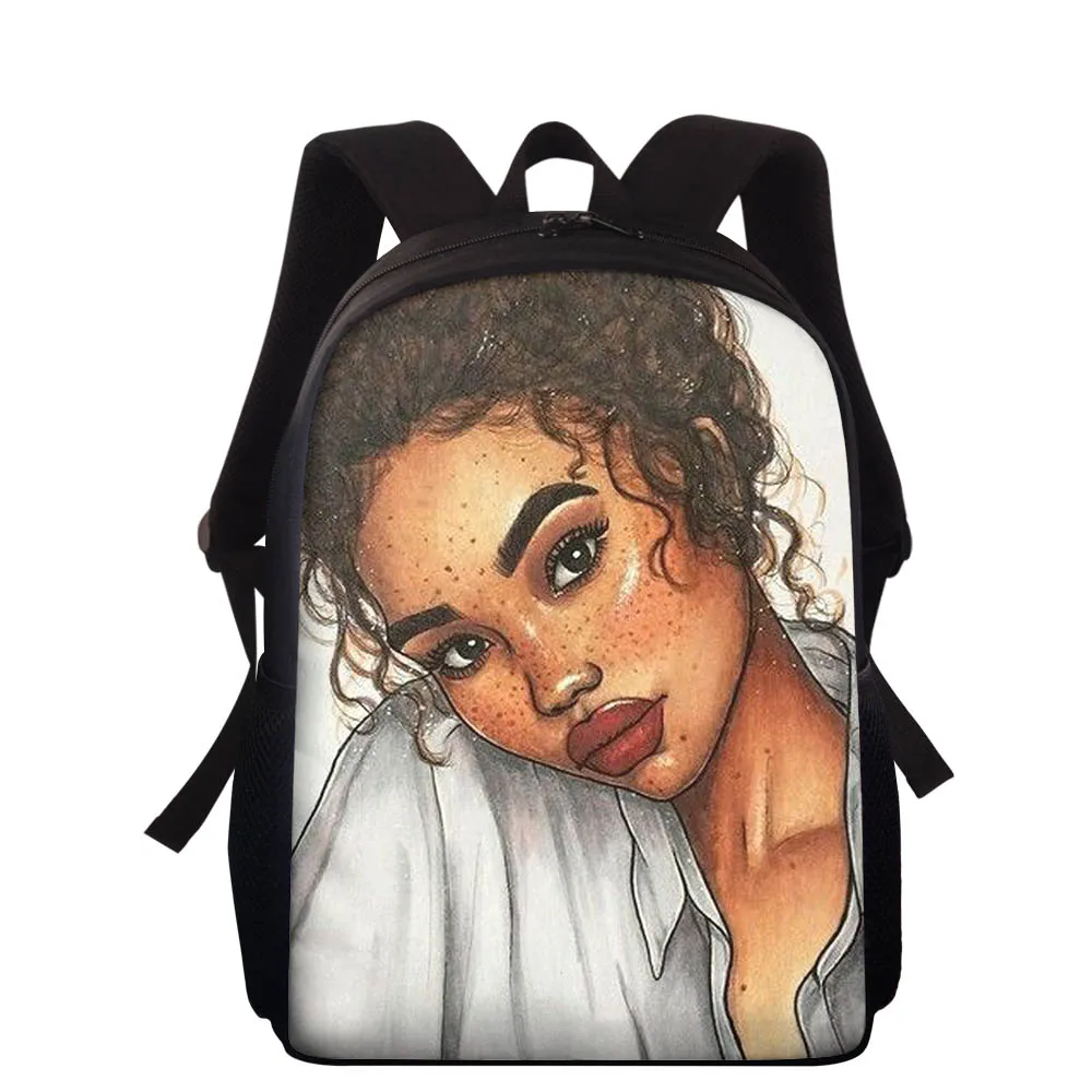 

Cumagical 2022 New Arrivals Backpack Small Book Bag Custom Cute American Afro Girl Designer Bag For Girls