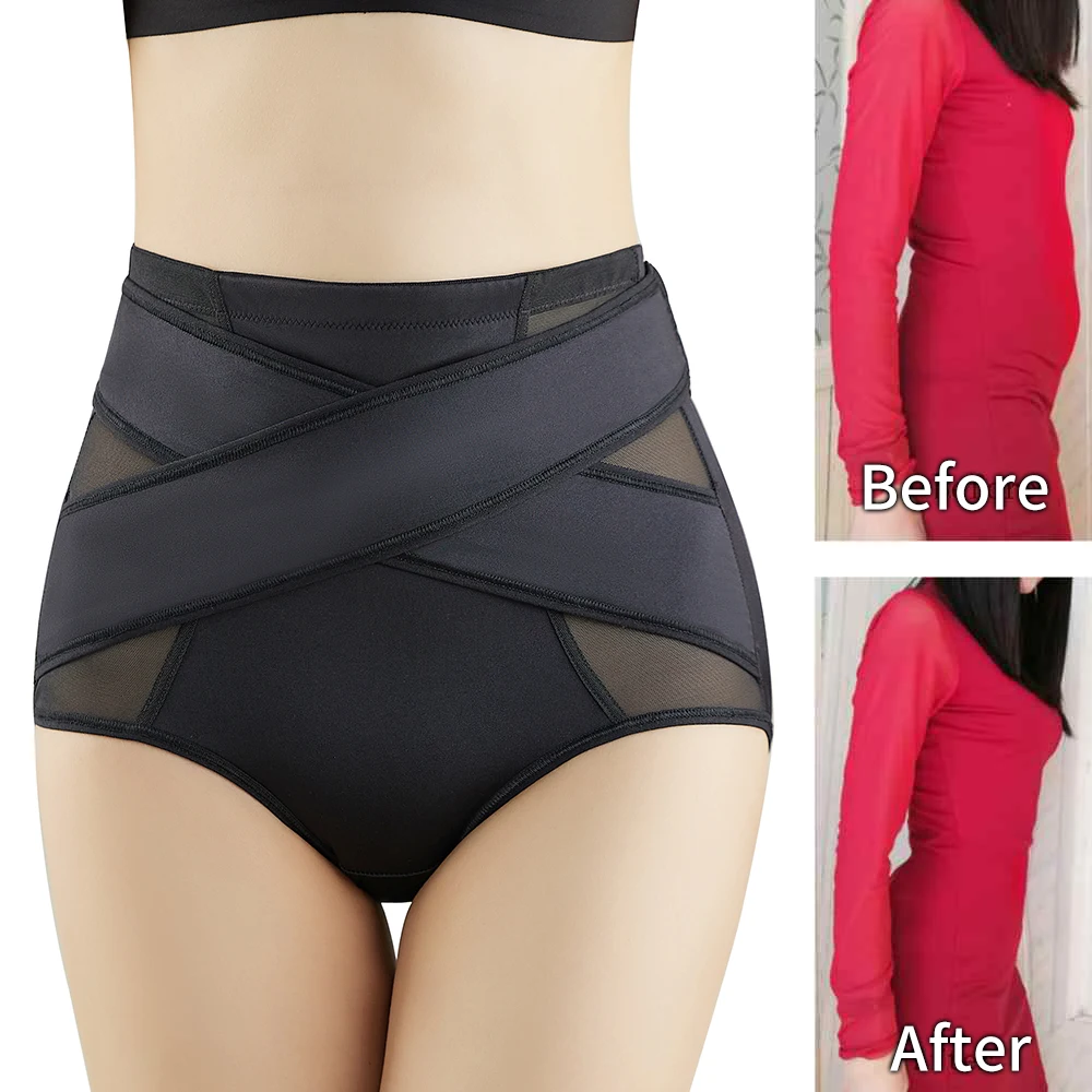 

Women Shapewear Panty Waist Trainer Slimming Body Shaper Firm Tummy Control Panties Corrective Underwear Fajas Shaping Briefs
