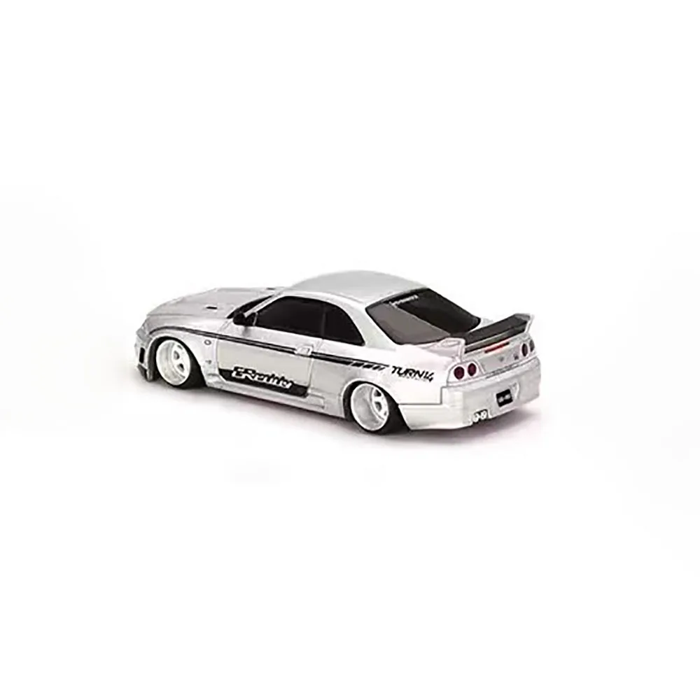 Литая под давлением модель автомобиля Kaido + MINIGT KH GTR (R33) из сплава KHMG097 масштаб 1:64