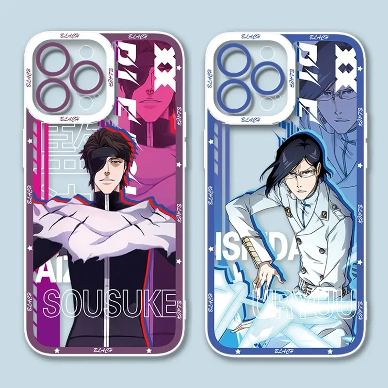 Отбеливатель Kurosaki Ichigo чехол для Xiaomi 13T 12T 11T 10T 14 13 12 11 Lite 5G NE POCO F6 X6 Pro X3 NFC X5 X4 GT F3 F4 F5 M6