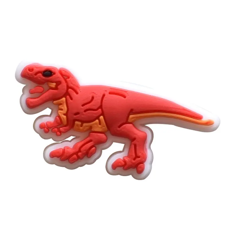 Wholesale Shoe Charms Decorations Fits for Crocs Accesorios 100 Pack Dinosaur boys Kids Christmas Gifts Xmas Birthday Party Pins