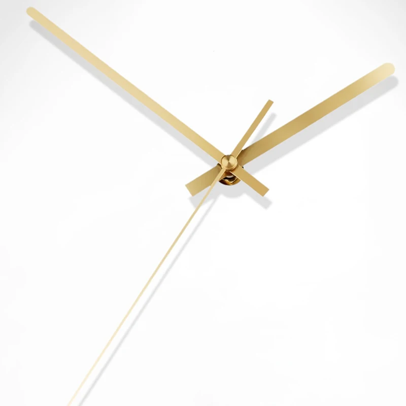 Скандинавские бесшумные черные настенные часы кварцевые простые для гостиной