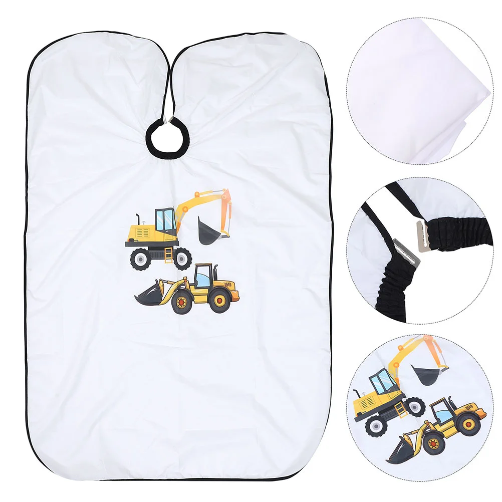 

Cape Kids Hairdressing Apron Barber Haircut Hair Salon Umbrella Cutting Toddler Styling Gown Shampoo Tool