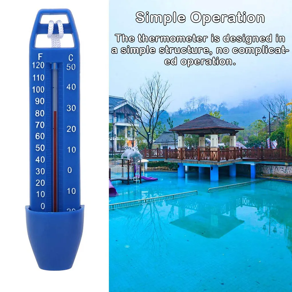 

Swimming Pool Thermometer Garden Pools Accessories Household Tester Gauge