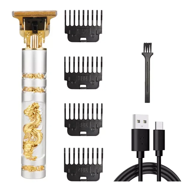 New in retro oil head hair clipper hair salon carving mark hair clipper hair clipper push white  hair clipper sonic home applian