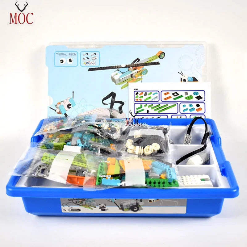 

Образовательные функции, детали «сделай сам» 45300 WeDo 2,0, набор строительных блоков, игрушки «сделай сам», рождественские подарки