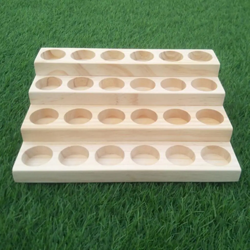 

Wooden Stand for Essential Oils Organizer Wooden Stand 06