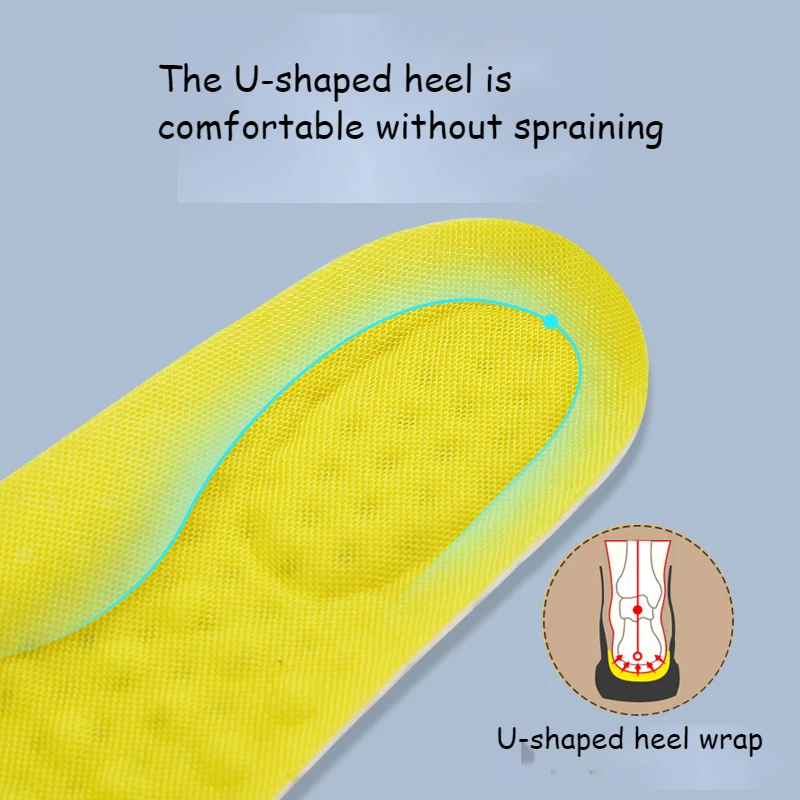  Children's Insole Children Can Cut Baby Girls' Sports Shoes Insole Women's Sweat Sucking Breathable Soft Shoe Pad Insoles