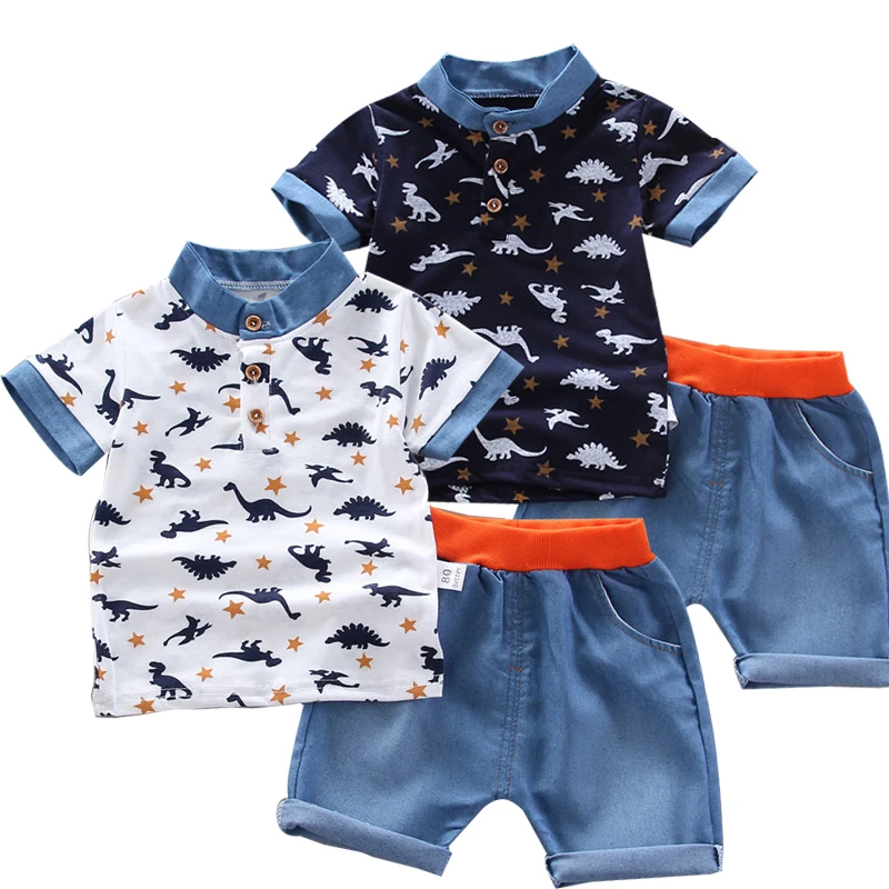 

Baby Boy Clothing Sets Kids Children's Clothing Vacation Outfits Kids Designer Clothes Dinosaur Outfits Costumes Roupas Infantis