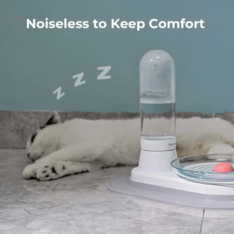 Автоматические домашние фонтаны с гравитацией неэлектрические видимые уровень