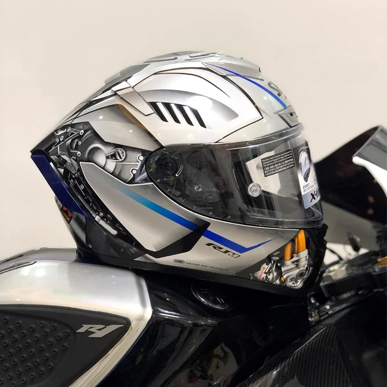 

Мотоциклетный шлем на все лицо X-Spirit III X14 YZF-R1M Специальный выпуск мотоциклетный шлем для езды на мотокроссе гоночный мотоциклетный шлем