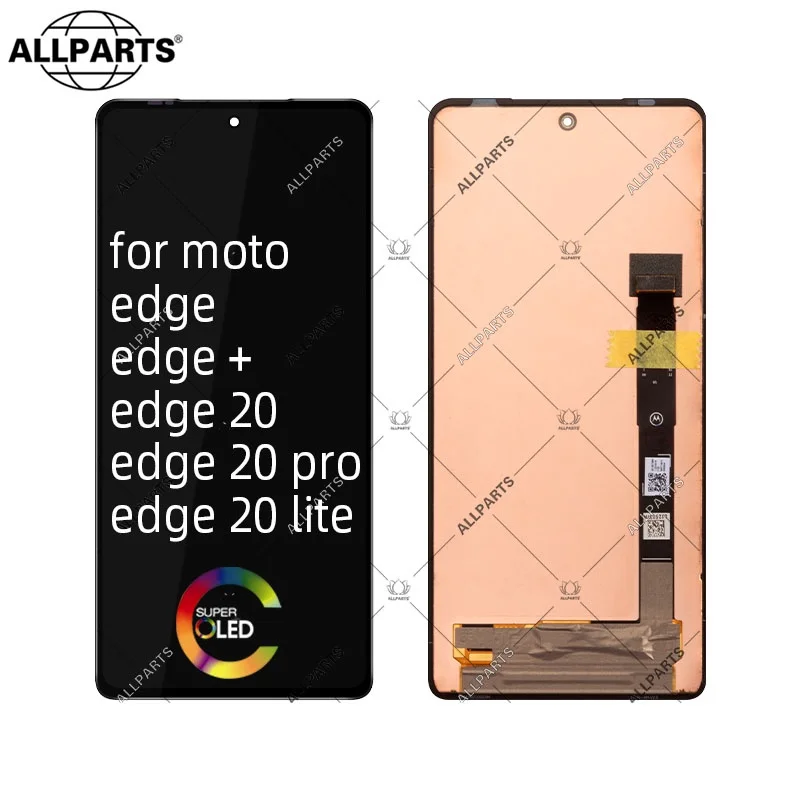 

ЖК-дисплей сенсорный для Motorola Moto Edge Plus / Edge + Edge20 Pro Lite, 6,7 дюйма
