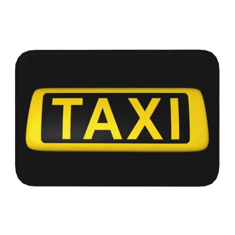 Забавный Придверный коврик для такси нескользящий напольный входа ванной кухни