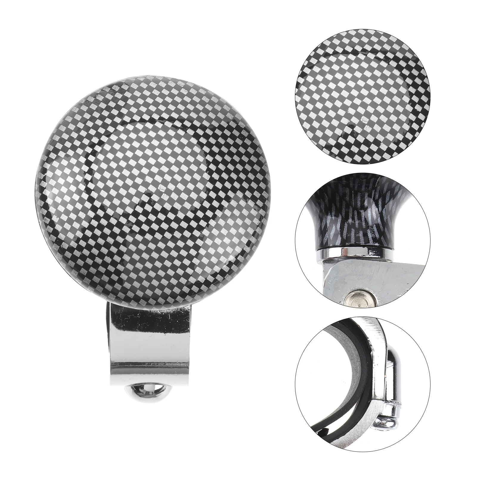 

1pc Steering Wheel Knob Metal Assistive Steering Wheel Power Booster for Vehicle
