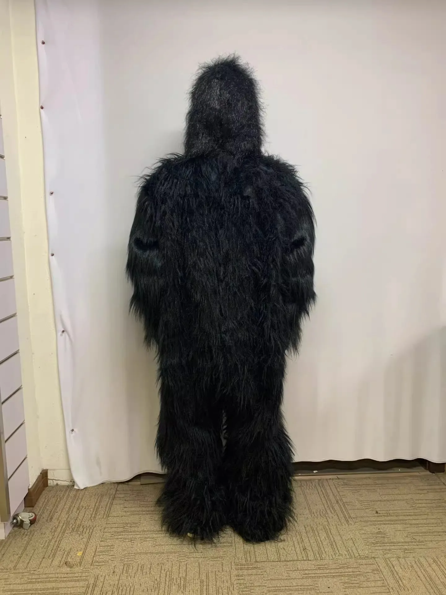 Черная горилла Косплей Костюм талисмана Обезьяна Орангутанцы Мавпа Симиан