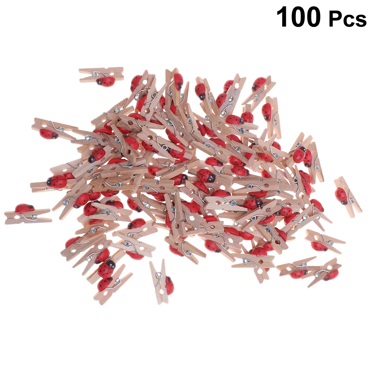 

Photo Pegs Wooden Clips Craft Clothespins Clothes Clip Lovely Decorative Crafts Buttons Ladybug Pin Decor Mini Peg Paper Tiny