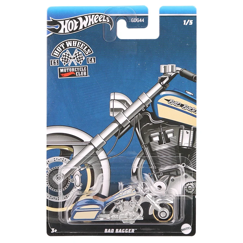 Оригинальный миниатюрный мотоцикл Hot Wheels GDG44 H Реплика 1/64 Hoteelws автомобили HotWheels