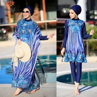 muslim modest swimwear hijab swimsuit women cover ups swimming suit hijabs for woman burkini islamic long sleeve bathing swim