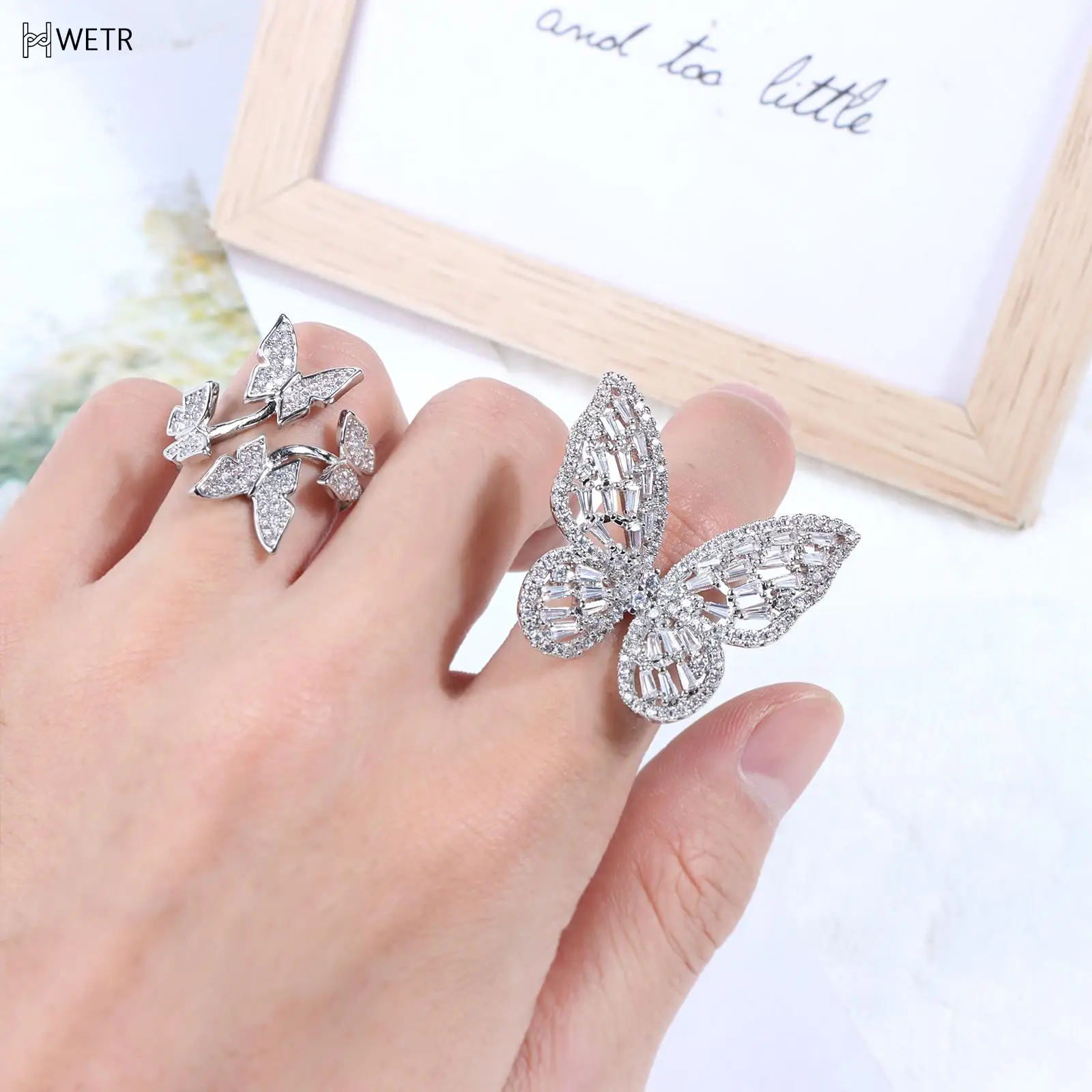 

Регулируемые блестящие стразы, модные милые банкетные украшения, 2 шт.