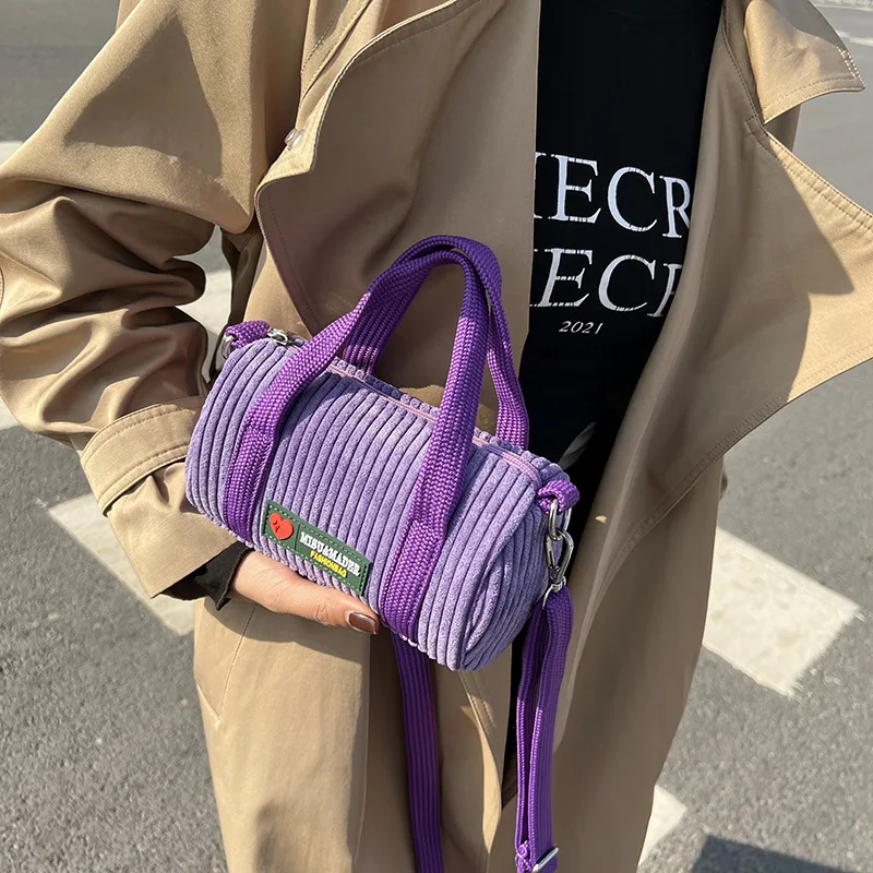 

Винтажная Вельветовая сумка Boston, женская сумка, кошелек, новинка 2002, модная сумка через плечо, высококачественные сумки через плечо для поку...