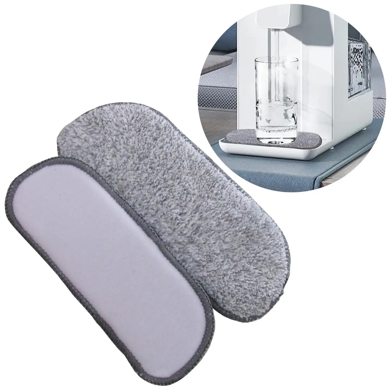 

Refrigerator Water Catcher 2 Pieces Water Dispenser Drip Catcher Refrigerator Accessories Catch Leaks from Water Dispensers