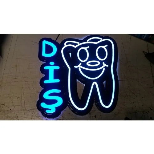 

DENTAL LED SIGN BOARD LED NEON LEDON SIGNAGE CHEAPEST 45 X44cm