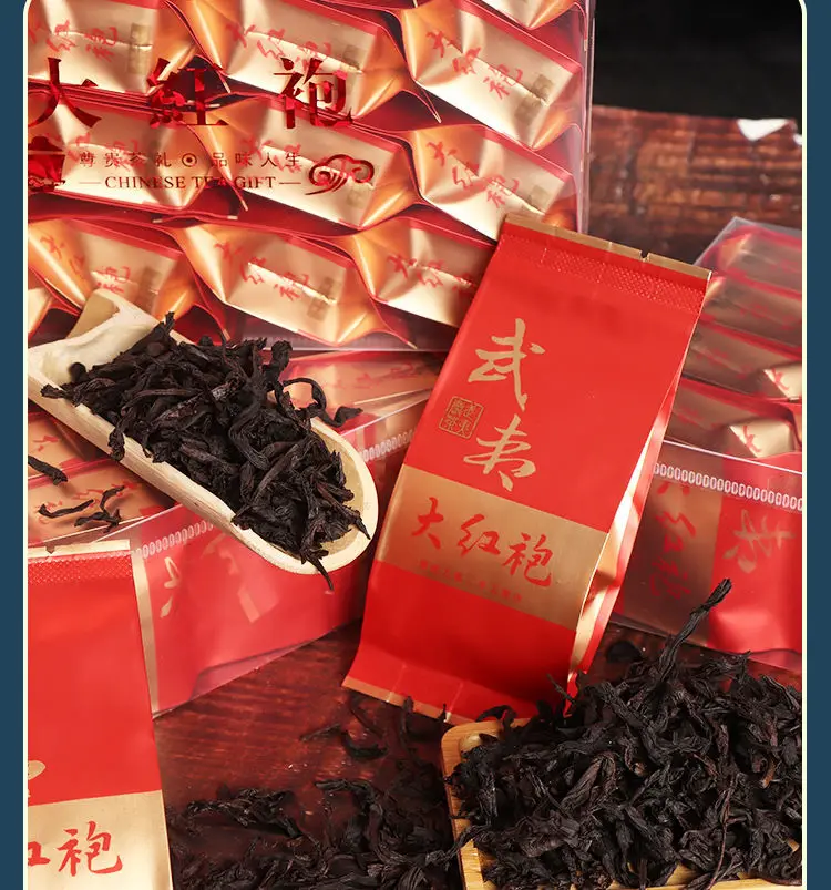 2022 Китай Da Hong Pao Oolong Китайский Большой красный халат сладкий вкус dahongpao-чай