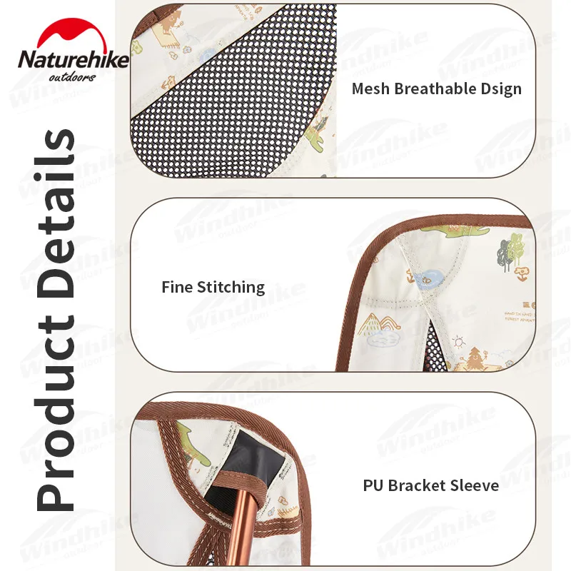 Naturehike Сверхлегкий стул для кемпинга YL08 Мини-лунный Складной Детский Кемпинговое