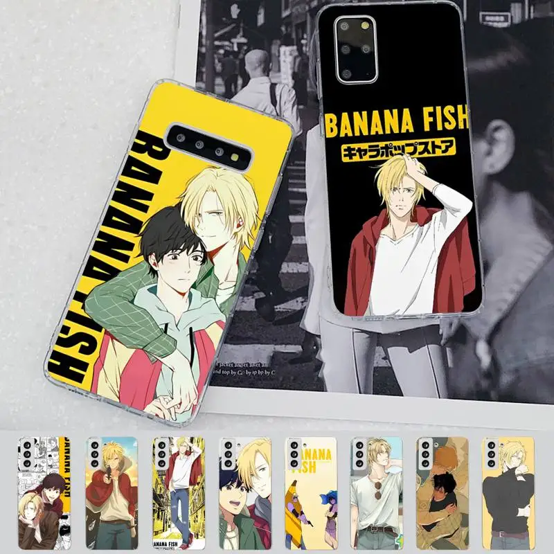 

Japan Anime Banana Fish Phone Case for Samsung S21 A10 for Redmi Note 7 9 for Huawei P30Pro Honor 8X 10i Cover