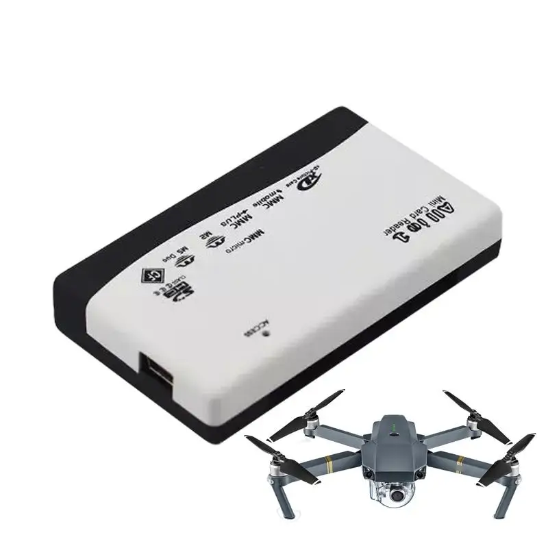 Многопортовый кардридер 6 в 1 USB высокоскоростной компактный для флэш-карт