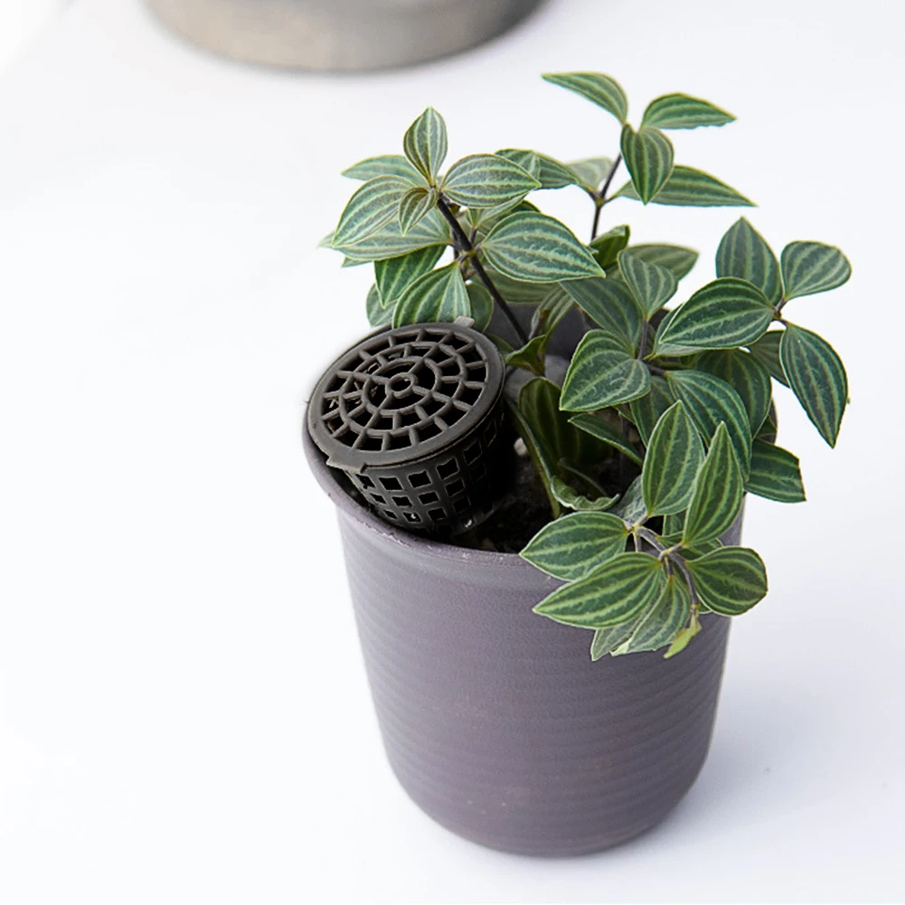 10 шт. корзины для удобрений растений с крышкой автоматическая коробка цветочных