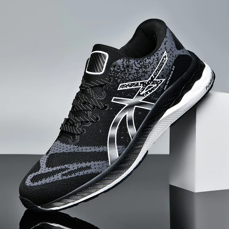 Мужские удобные зеленые Дышащие Беговые кроссовки мужская плетеная уличная