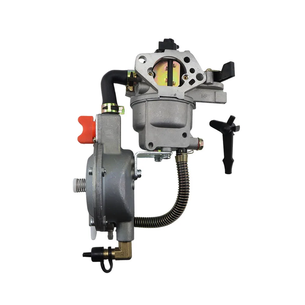 

Dual Fuel Carburetor LPG/NG Conversion Kit for GX160 2KW 168F 2.8KW GX200 170F