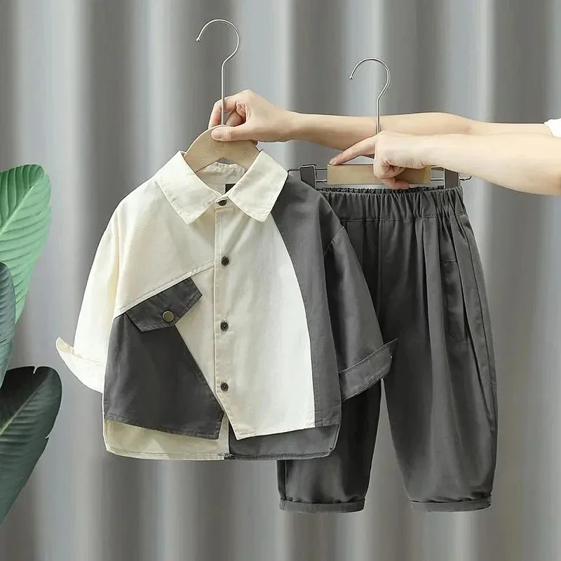 Детский осенний костюм для мальчиков