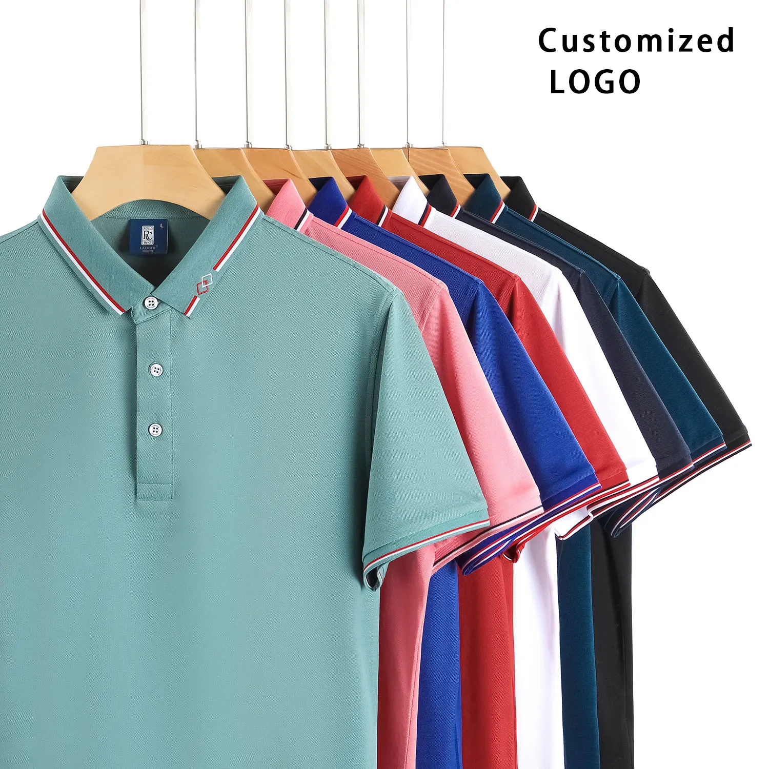 

Polo Shirt Custom Printed Lapels Short Sleeve Cargo Clothes Summer T-Shirt Workwear Custom Logo Embroidery