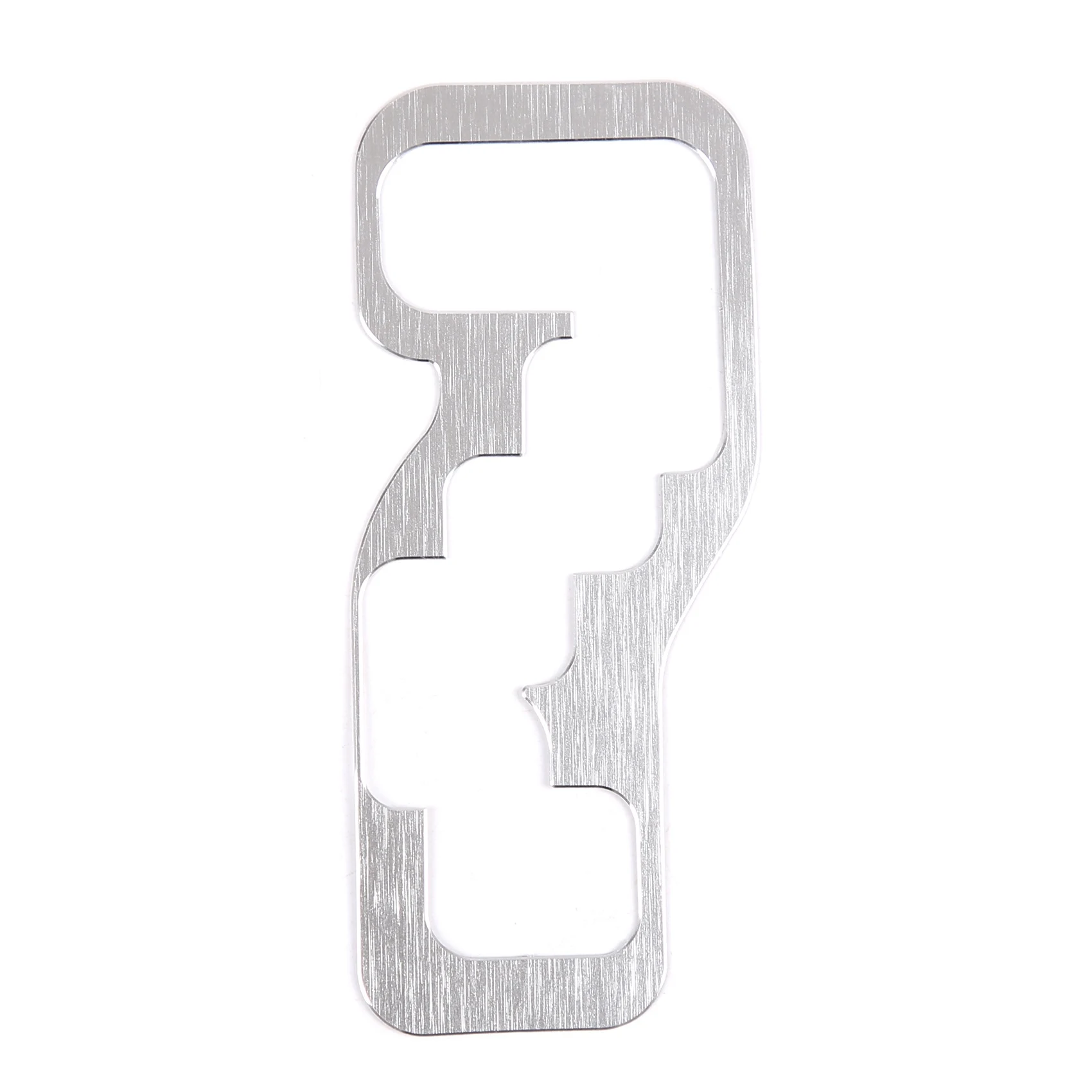 

For Toyota Tacoma 2011-2014 Car Central Control Gear Panel Aluminum Alloy Car Interior Car Styling Silver