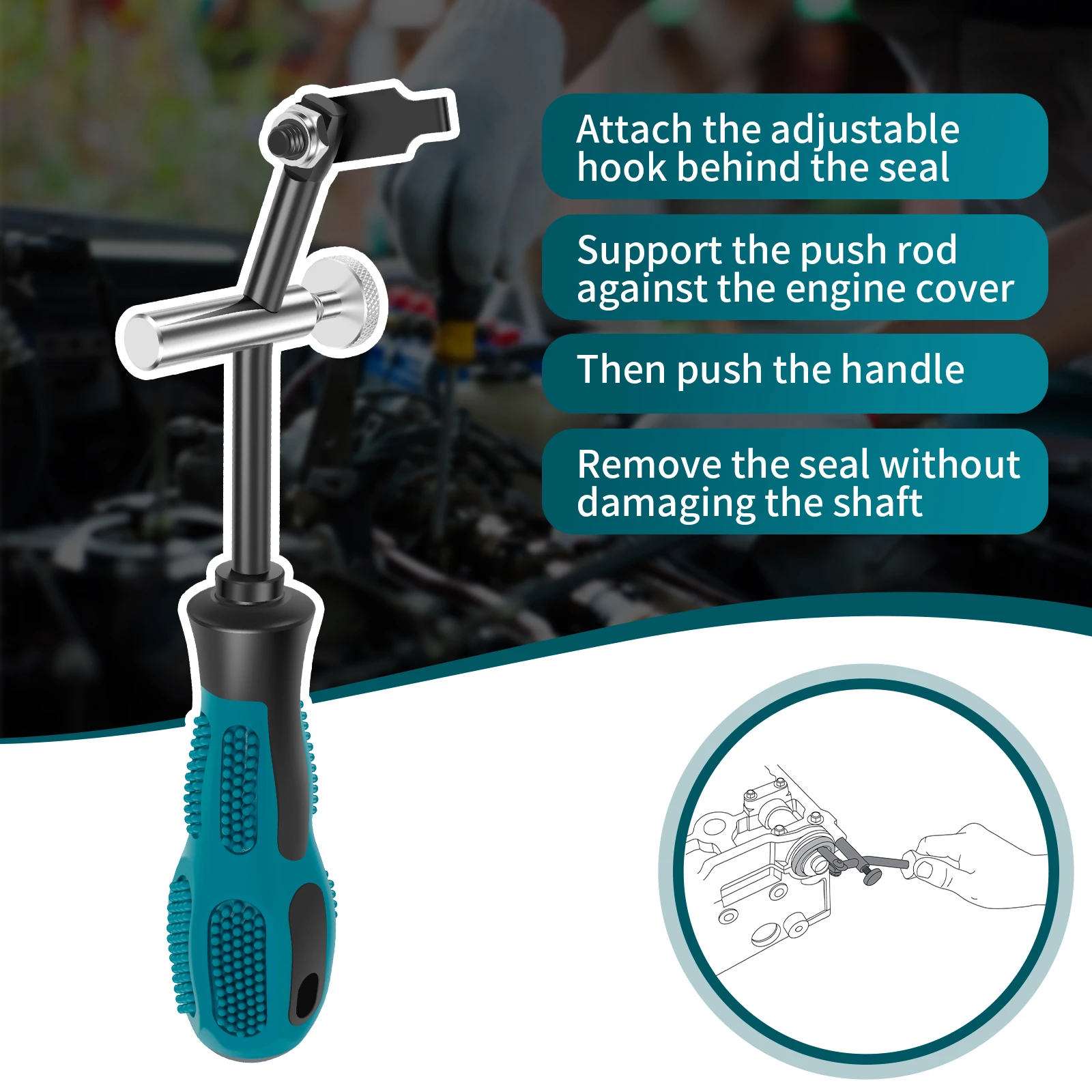 58430 Автомобильная Механическая Мастерская Инструмент Для Снятия Подшипников