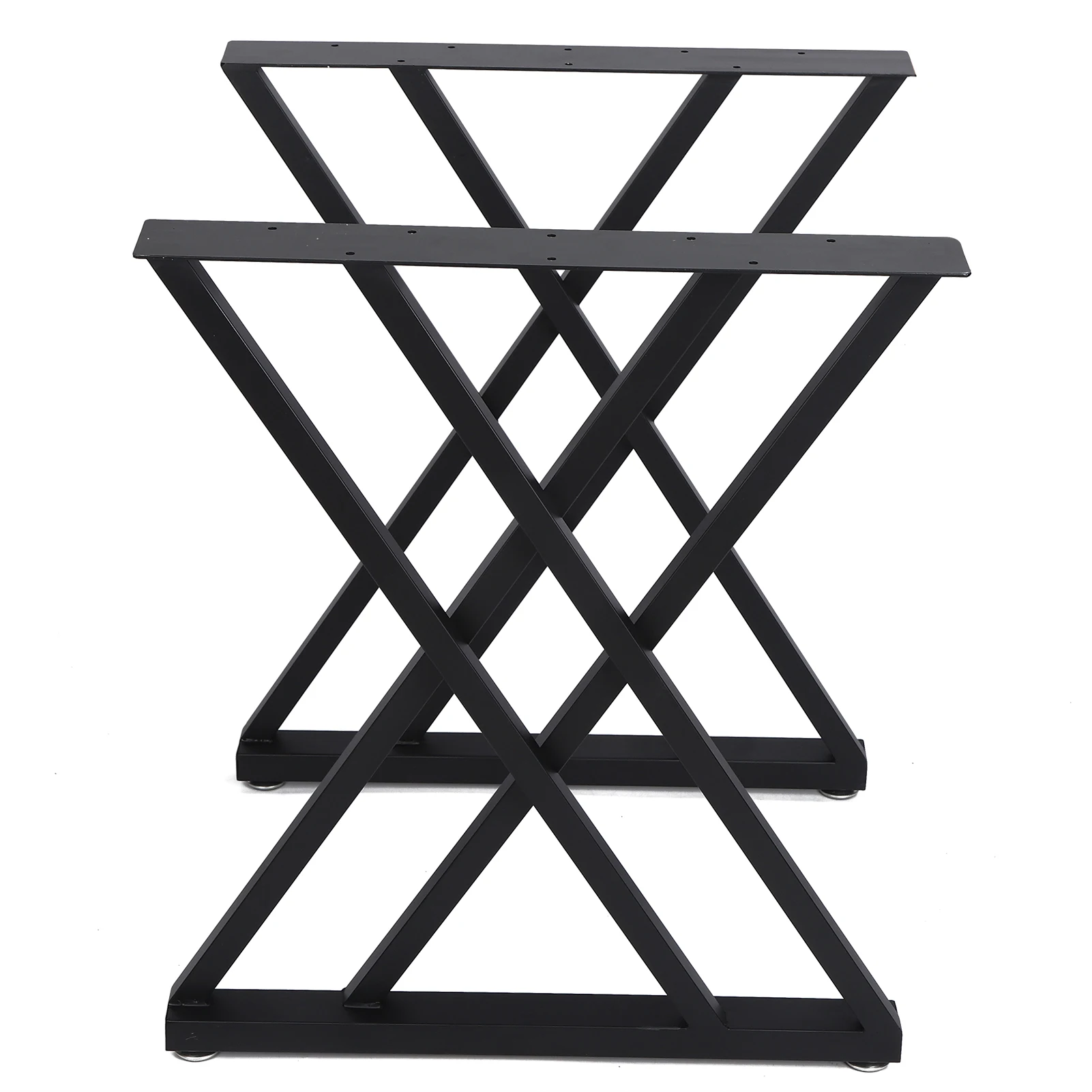 

2Pcs Industrial Style Table Legs DIY Furniture Legs Accessory for Dining Table Desk Console
